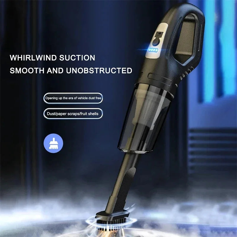High-Power Portable Car Vacuum Cleaner 6998000Pa – Wireless & Fast Cleaning