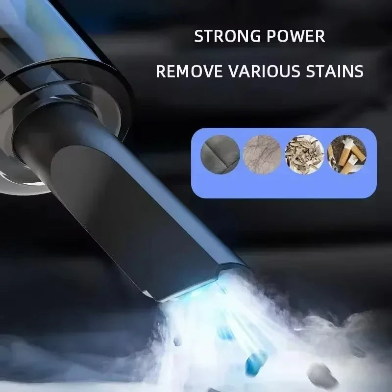 High-Power Portable Car Vacuum Cleaner 6998000Pa – Wireless & Fast Cleaning